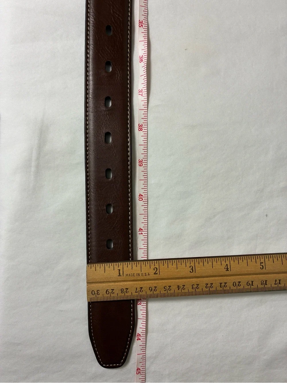 Dockers reversible mens belt sz 38-40 black/brown  Brushed Silver Buckle